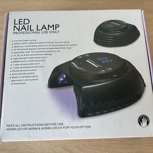 LED Nail Lamp - 405nm LED/405nm LED/UV option
